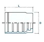 Муфта 1SC-1SN-2SC