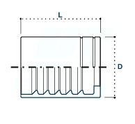 Муфта R2T/2SN